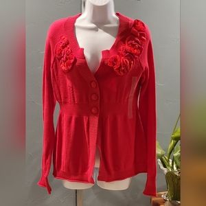 Dark Pink DKNY Jeans sweater.